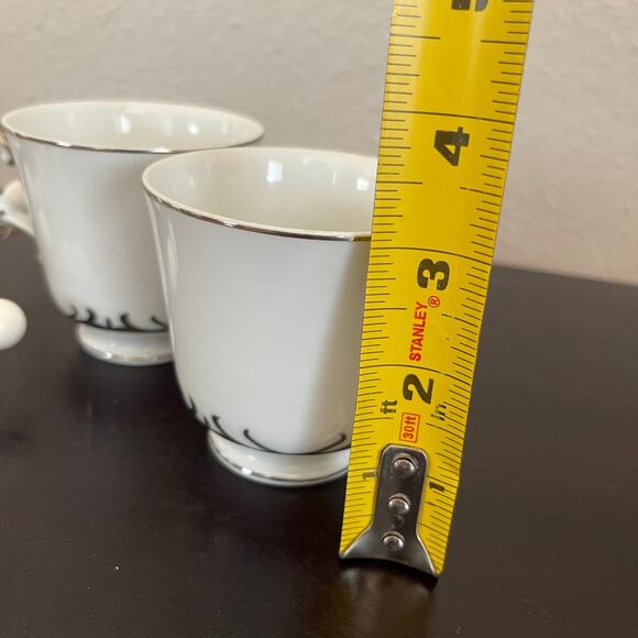 Vintage Set of 4 Style House Fine China EMBASSY Coffee Cups Japan - Picture 6 of 8